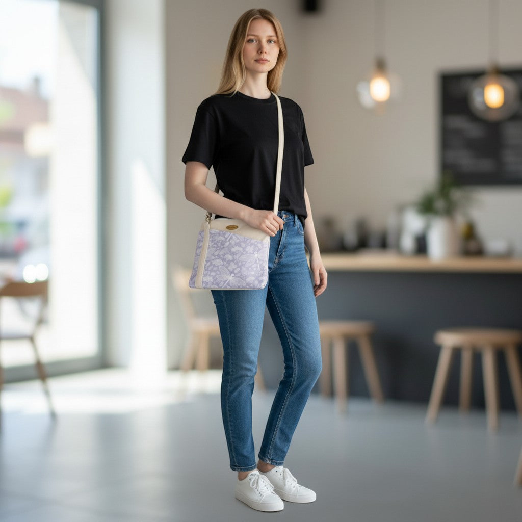 Crossbody – Dragonfly Print