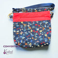 Convertible Tote – Navy Dragonfly