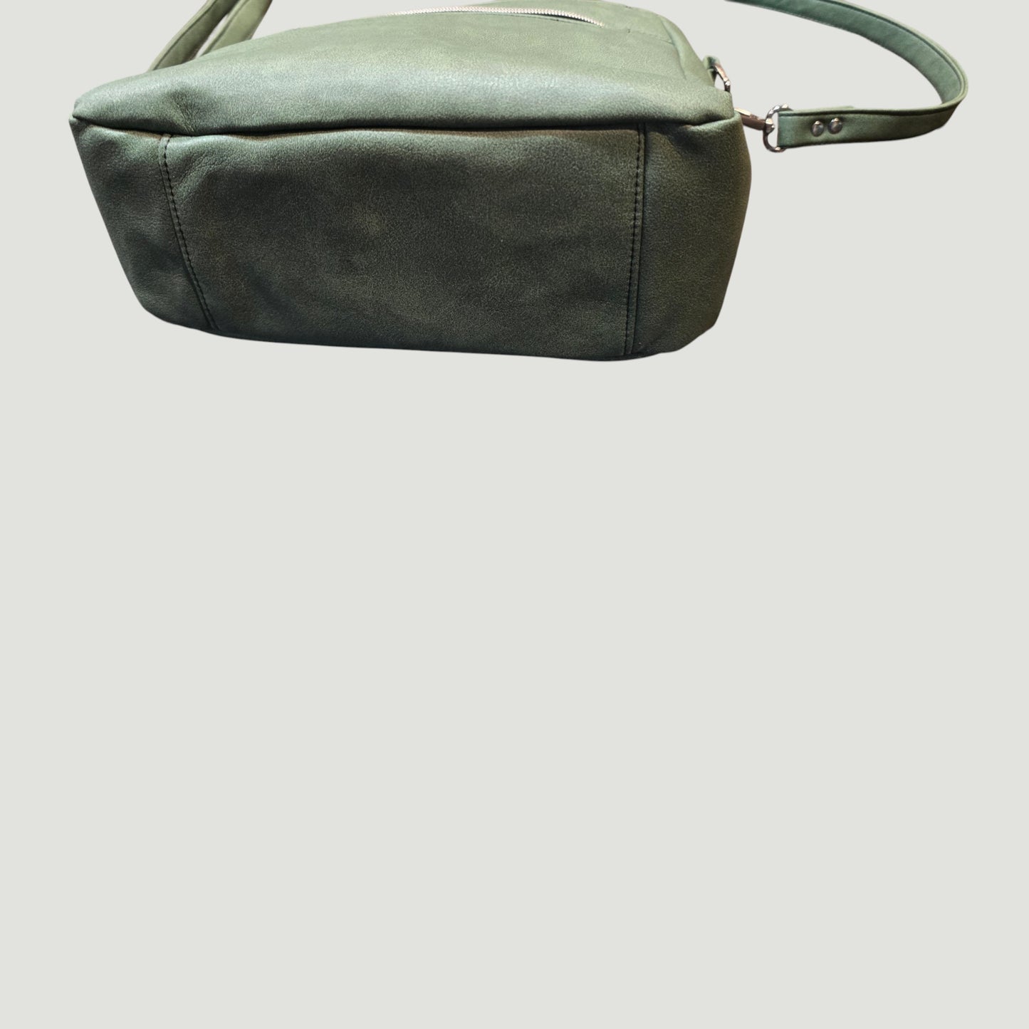 Crossbody - Sage Green Faux Leather