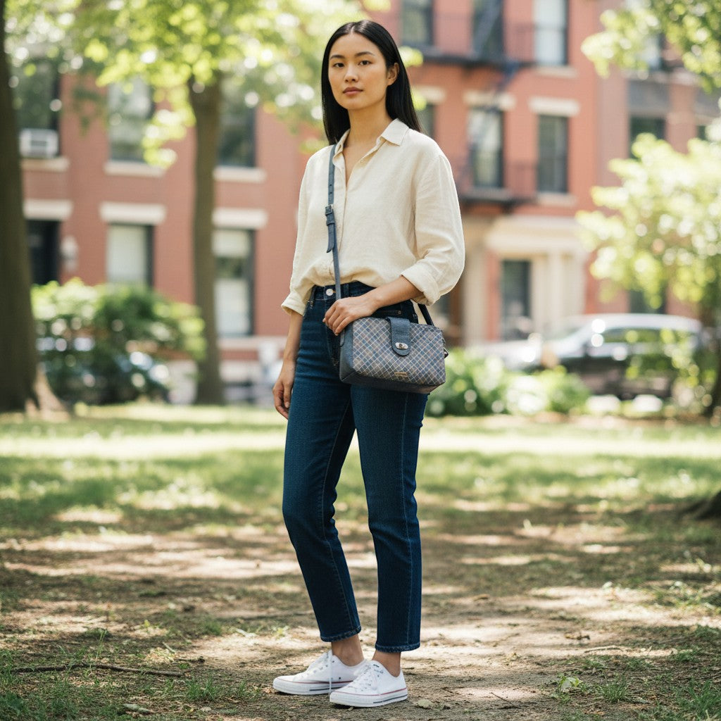 Crossbody – Cork & Fabric