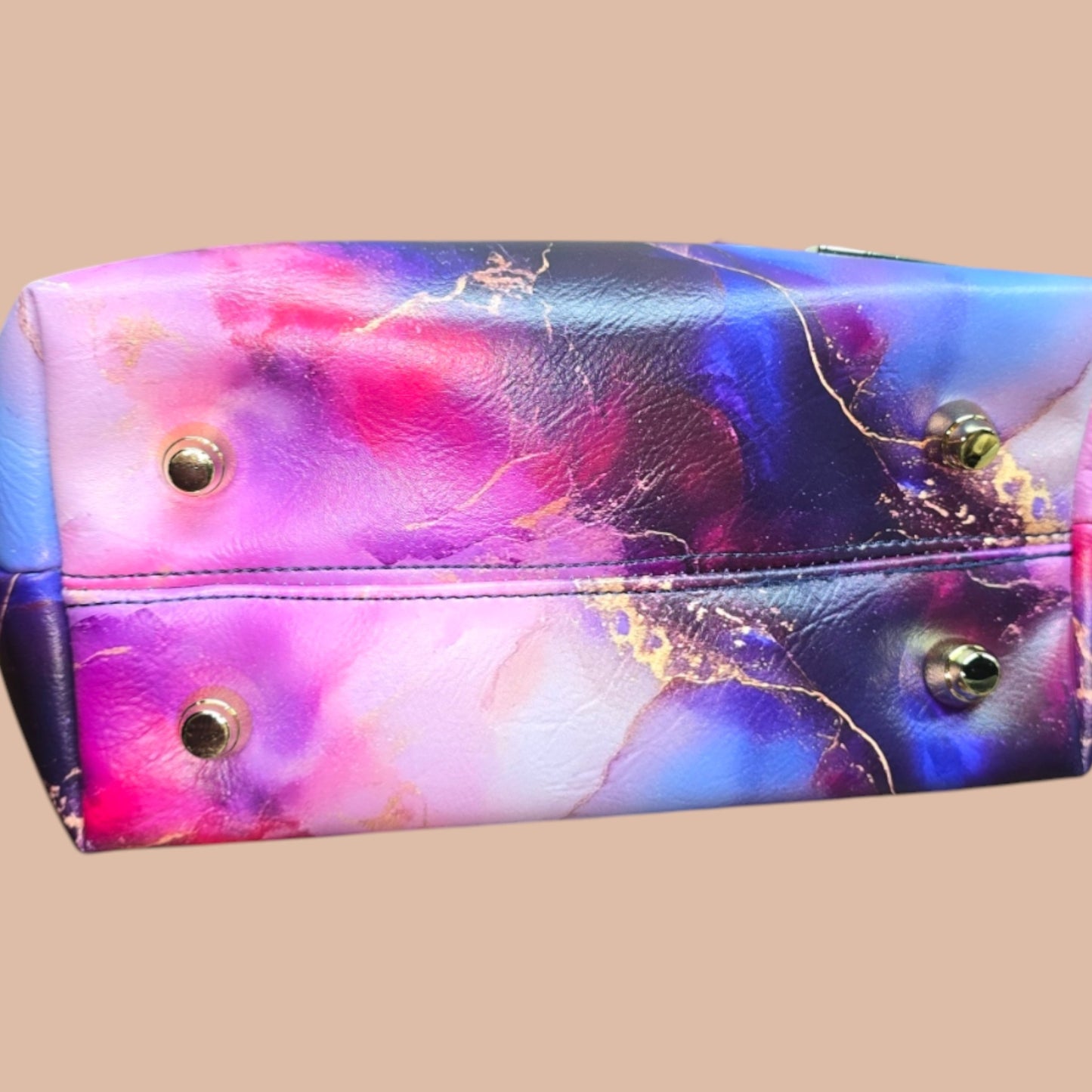 Shoulder Bag - Abstract Jewel Print
