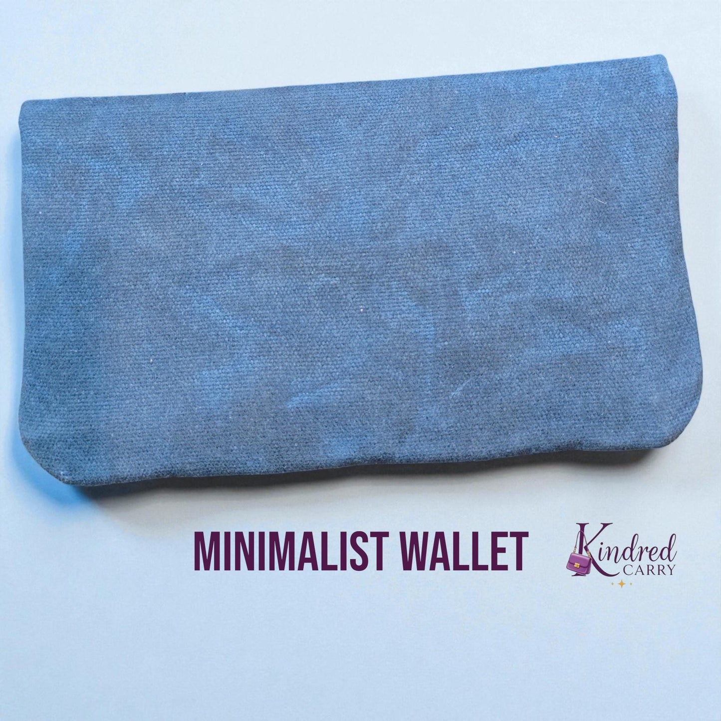 Minimalist Wallet – Waxed Canvas Card Holder & Coin Pouch